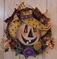 #5051 Happy Scarecrow Wreath