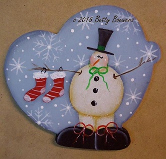 #7064 Snowy Pin/Ornament Kit